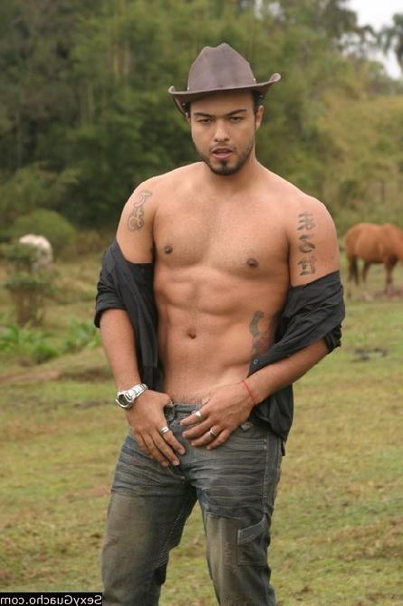12P Nature loving Latino nudist goes hiking and stops near a pond