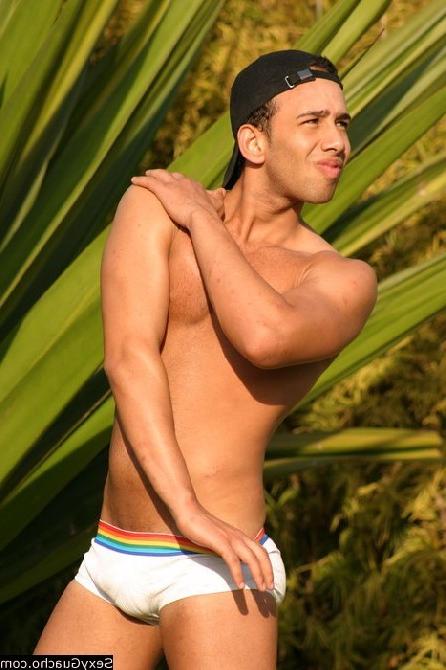 12P Cocky Latino poses all nude showing everything that he has to offer