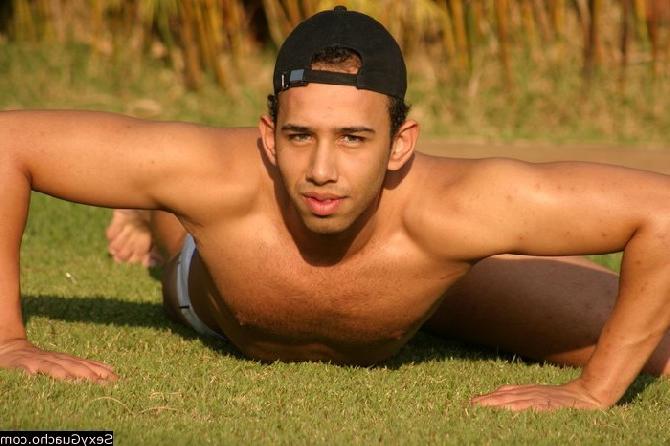 12P Cocky Latino poses all nude showing everything that he has to offer