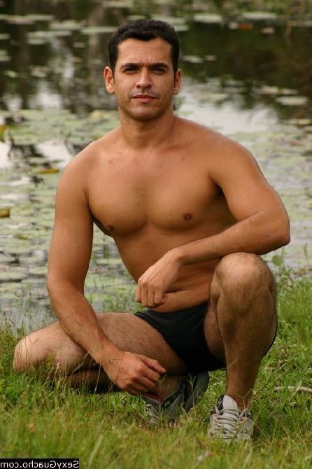 12P Almost naked Latino cutie with a massive hard on and great body