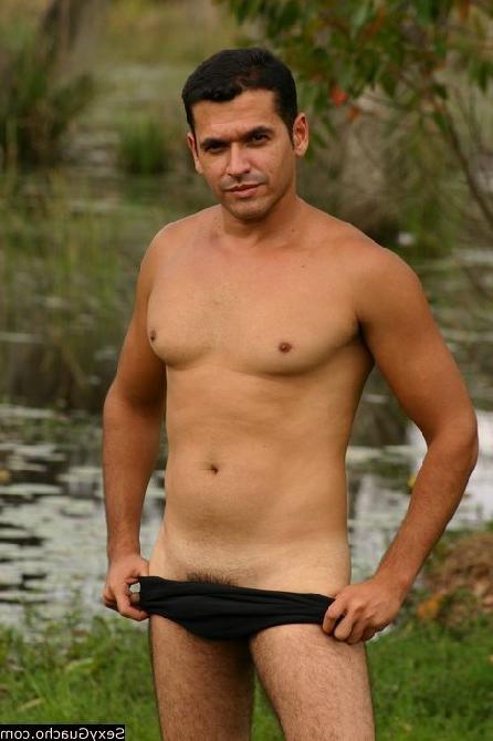 12P Almost naked Latino cutie with a massive hard on and great body