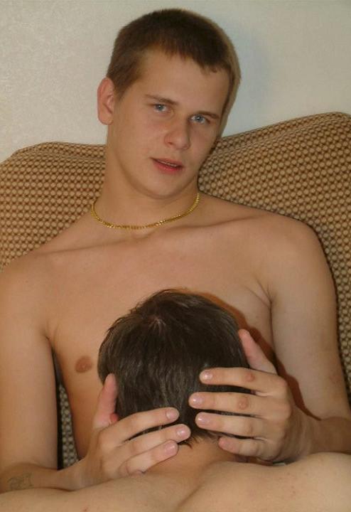 17P College twink seducing his closest buddy into oral