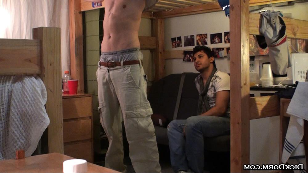 12P These young college boys share their cocks for the first time in these amateur d