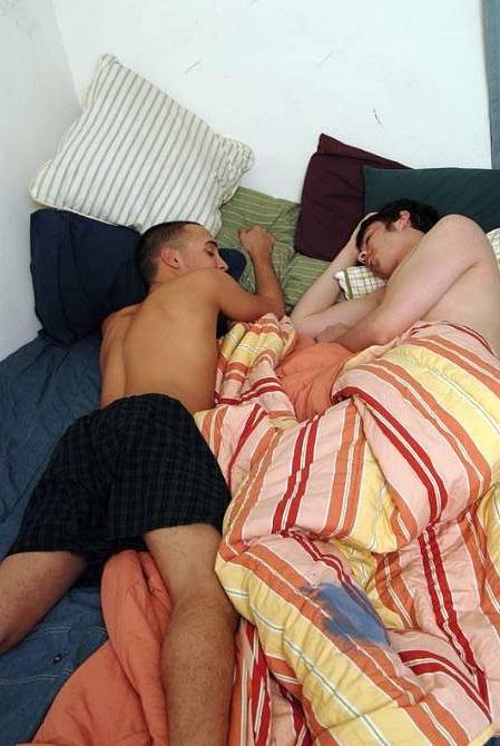 20P Latino and euro twinks blowing and screwing after deep sleep