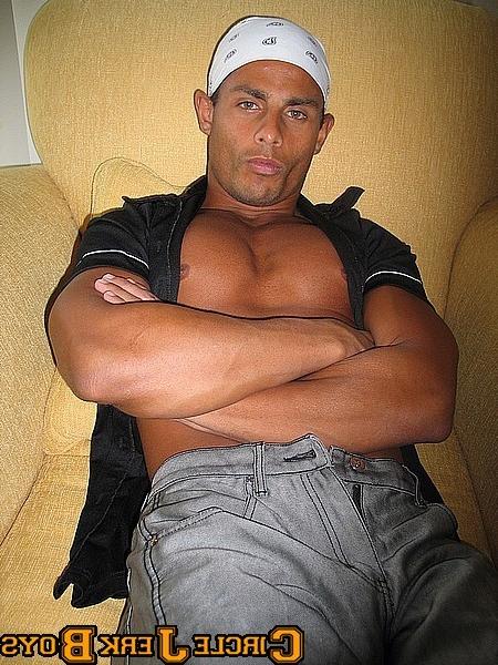 14P Latino stud with a huge hard chest