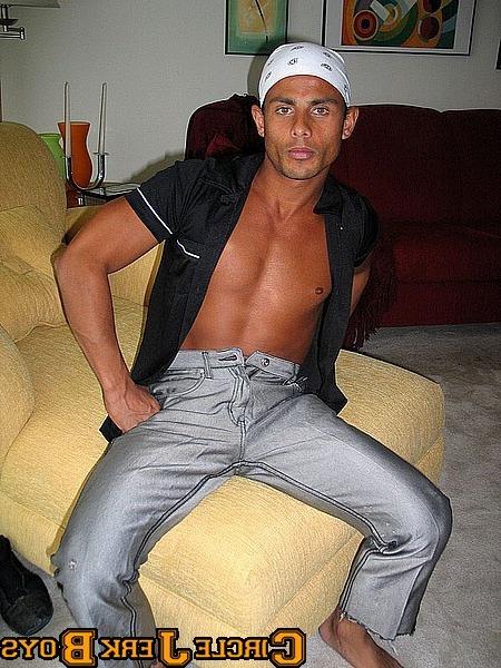 14P Latino stud with a huge hard chest