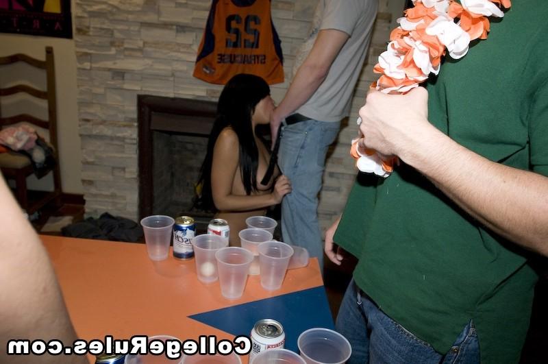 15P Hot college girls love blowjob