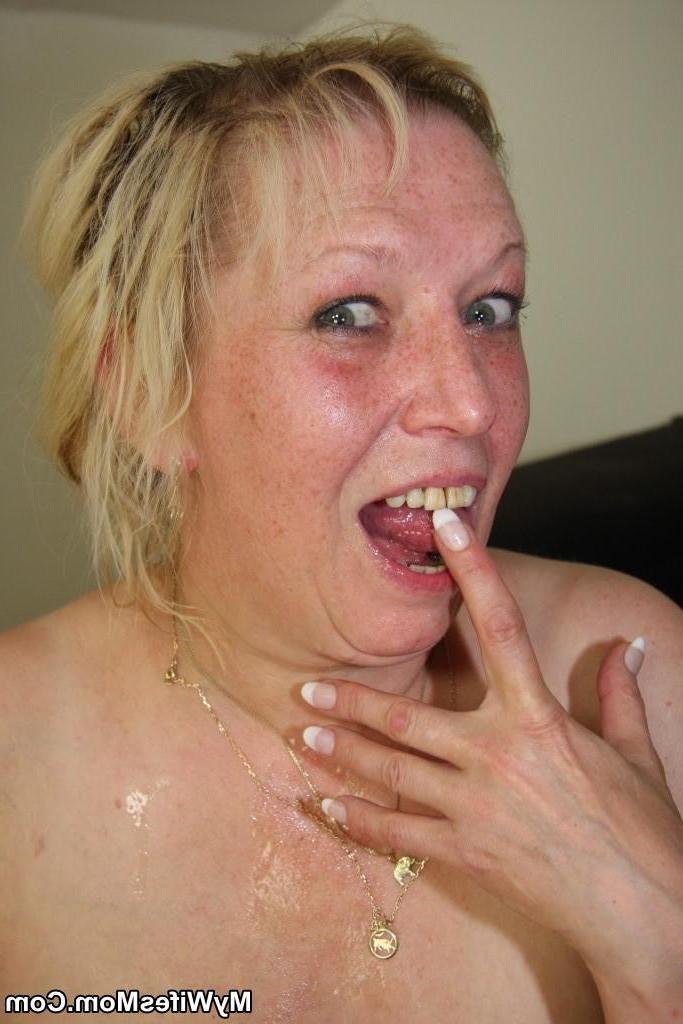 16P Cum craving granny gobbles him and lets him nail her sticky wet pussy before cum