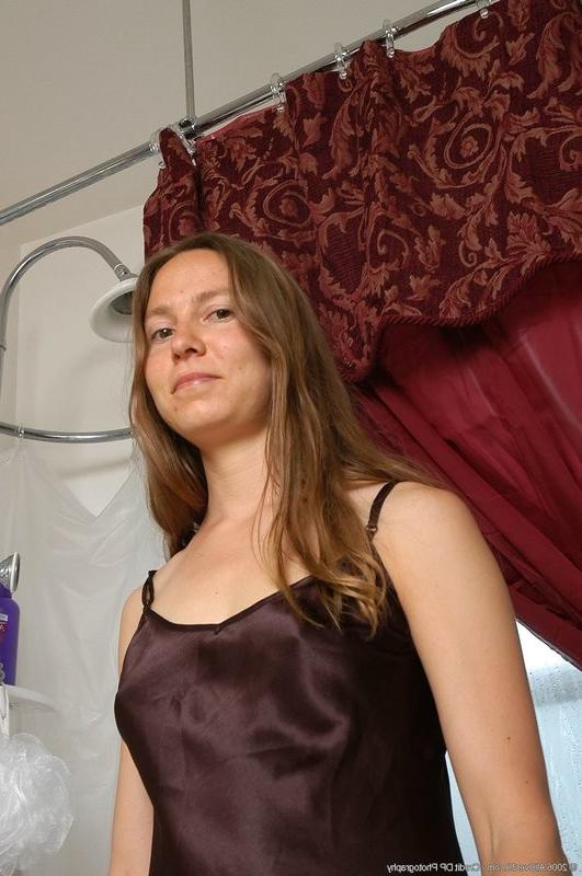 15P Maddy puts her hairy pussy on display