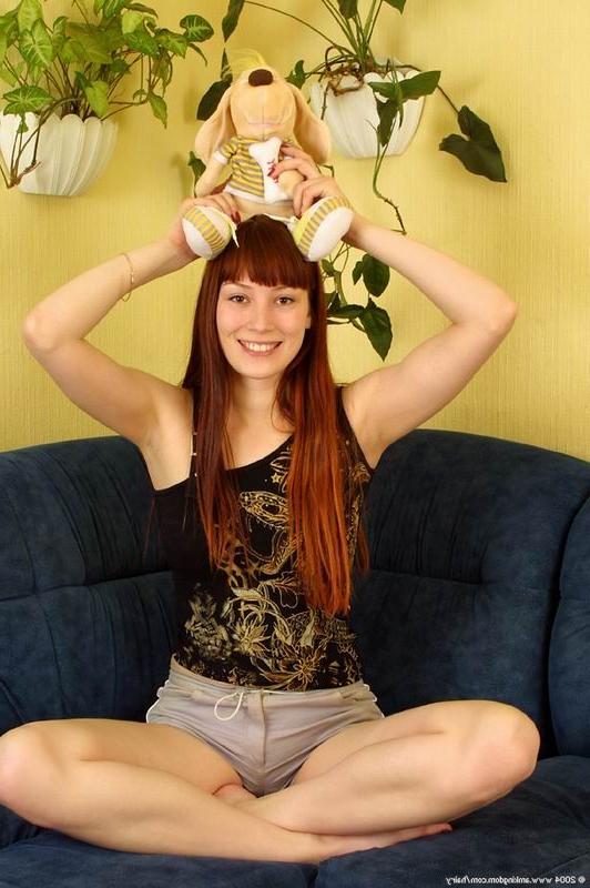 15P A hairy teen exposing her juicy pussy