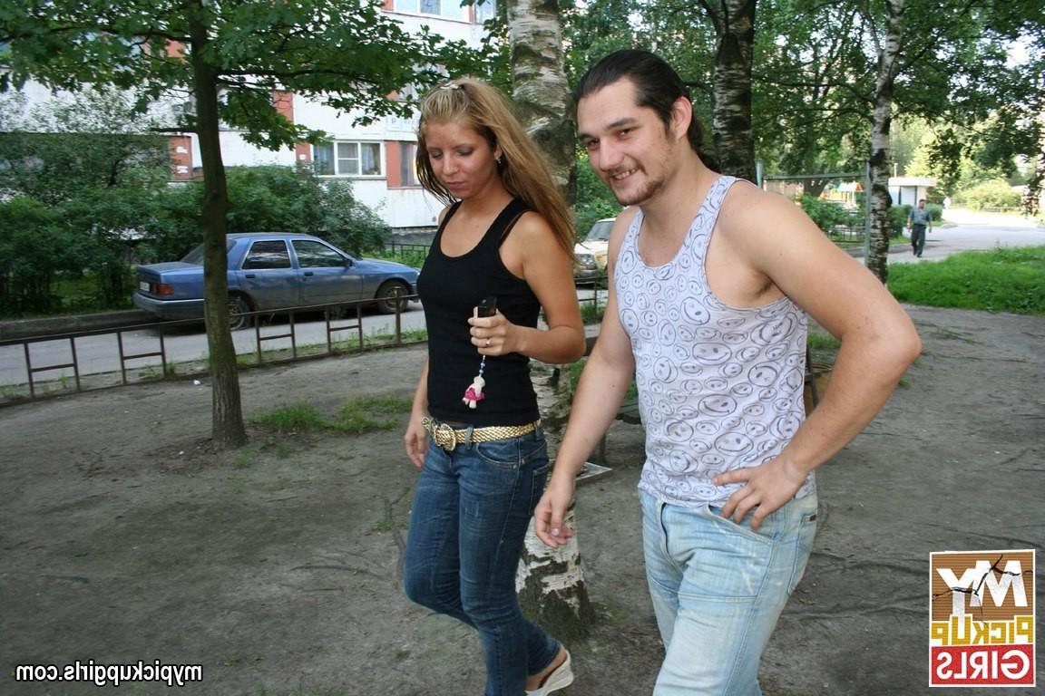 16P Girl with small tits drilled hard at building place