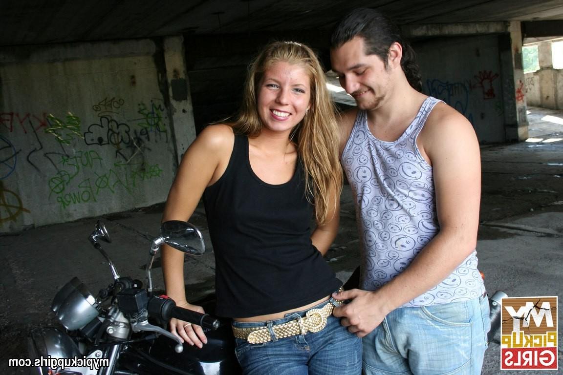 16P Girl with small tits drilled hard at building place