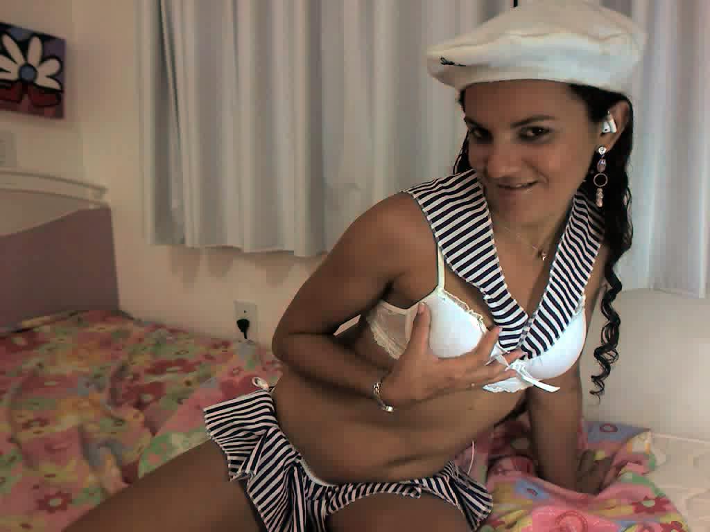 10P Chekc out  hot little sailor babe strip her latin ass and masterbate for you on 