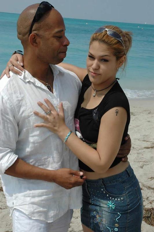 15P Naughty latina interracial sex w/ black dude w/ big cock