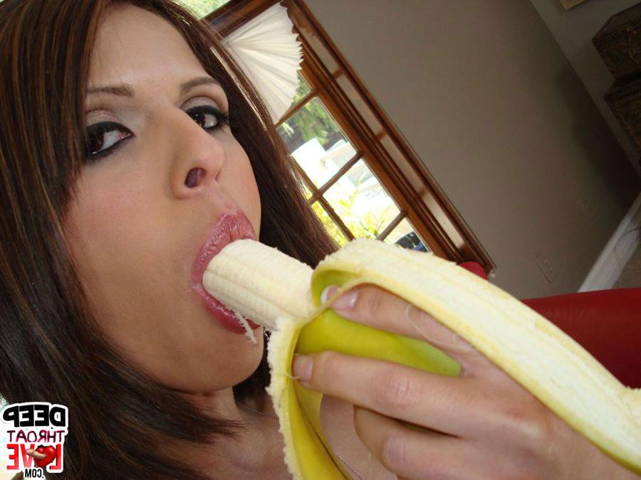 16P Shy Love deep throats a huge cock