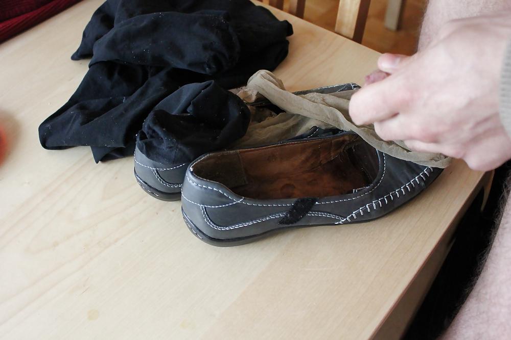 14P Ballerinas und Nylons der Nachbarin 