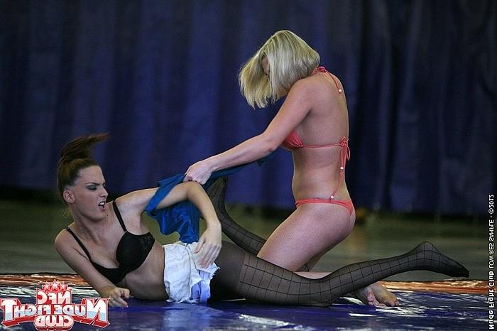 16P Lyen Parker in domination wrestling with lesbian blonde Lucy