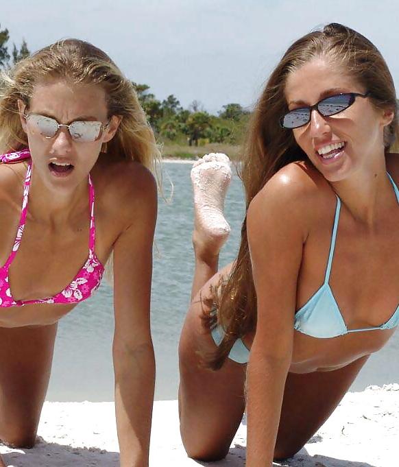 14P Two babe at the beach