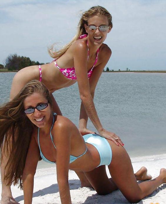 14P Two babe at the beach