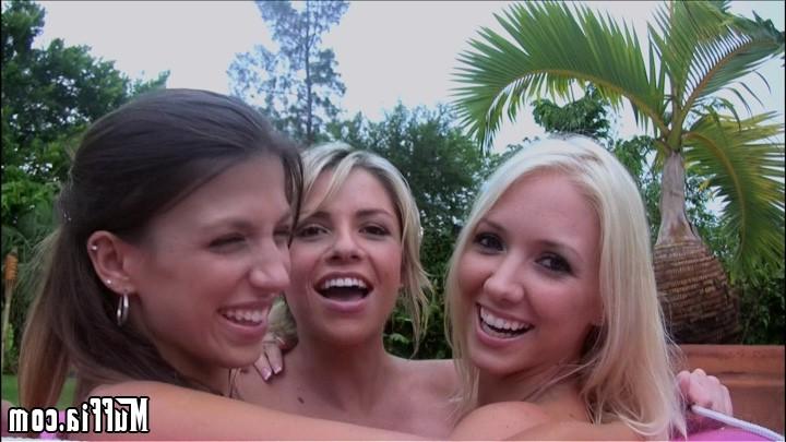 16P Three young sluts and their toys having some fun