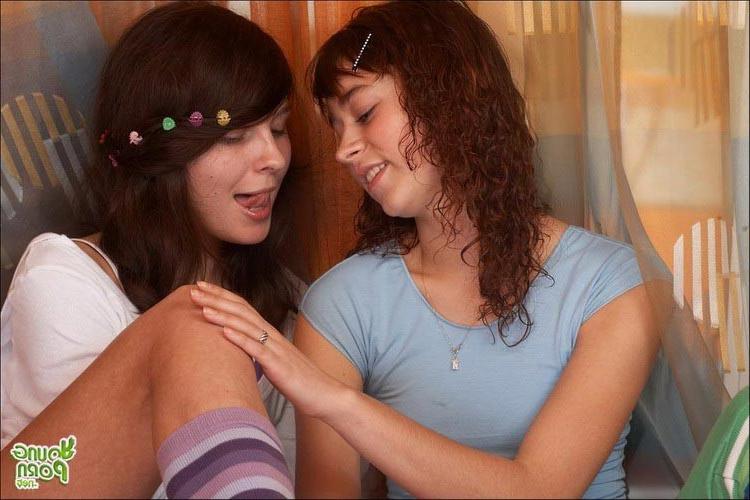 16P Two young delicious lesbians playing with their favorite toys