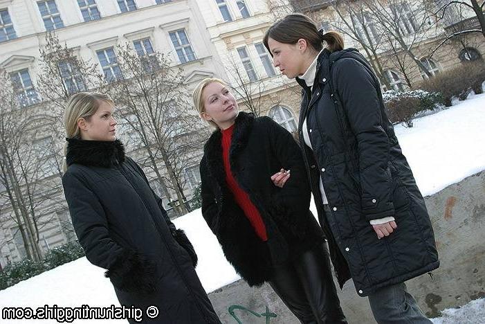 18P Four young lesbian hotties have hot group sex