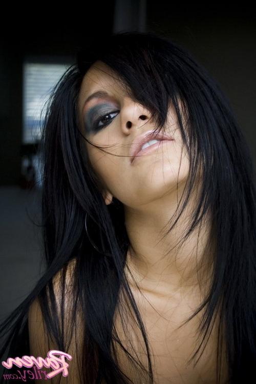 17P Young stunning brunette babe showing her petite shaved pinkhole
