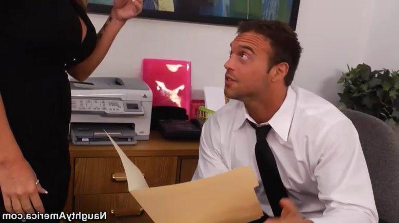 16P Kristal Summers in her office is only good at sex