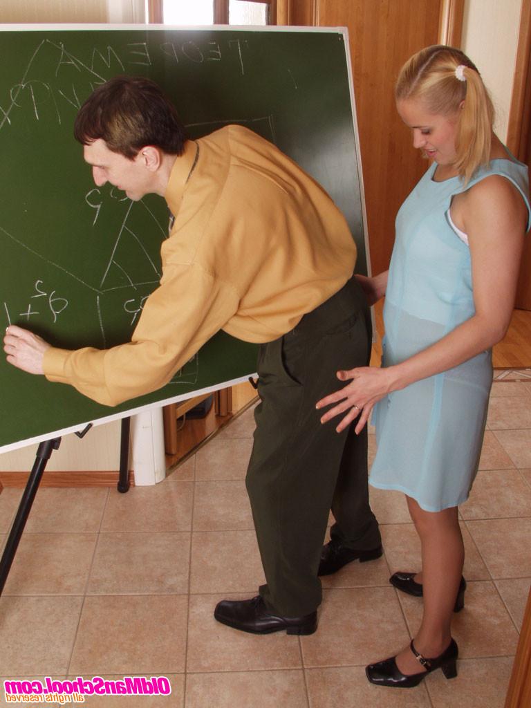 16P Blonde schoolgirl baby fucked sucks big cocks older teacher