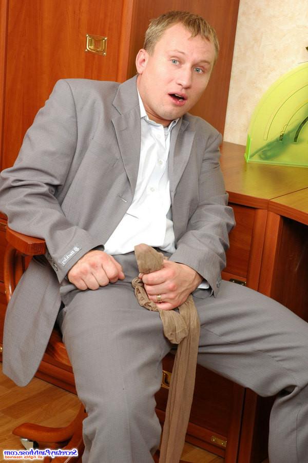 16P secretary fucking in pantyhose