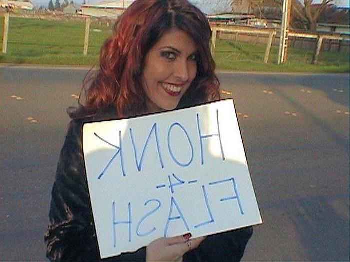 16P Honk for Flasher Going Flashing at the Golf Course