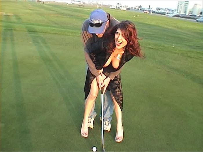 16P Honk for Flasher Going Flashing at the Golf Course
