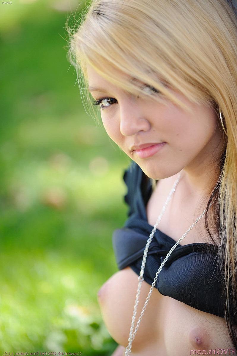 15P A petite schoolgirl fingering her tight teen pussy