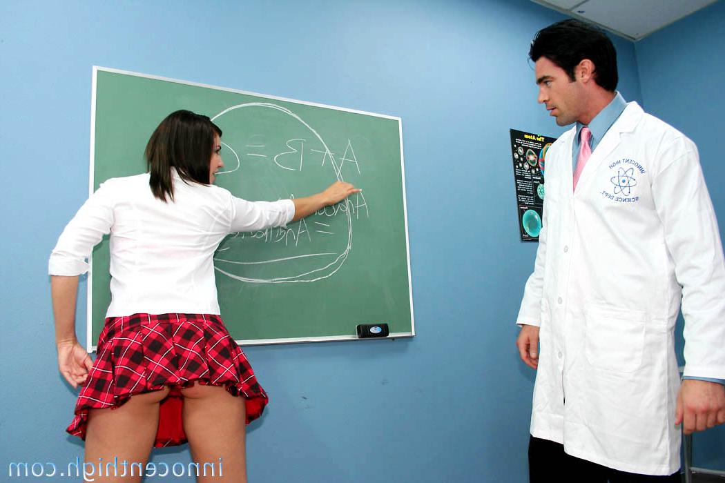 16P Sweet schoolgirl boned hard at class to pass