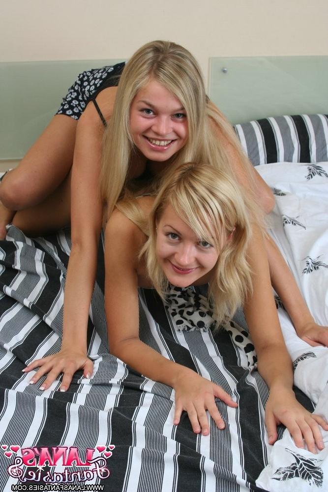 15P Lana seducing some sexy blonde 