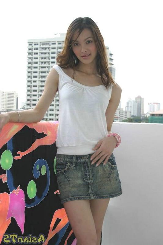 15P Gorgeous well hung asian shemale with a hard cock