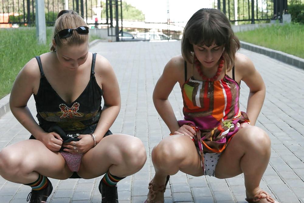 20P Beautiful Girls in Nature by Voyeur TROC