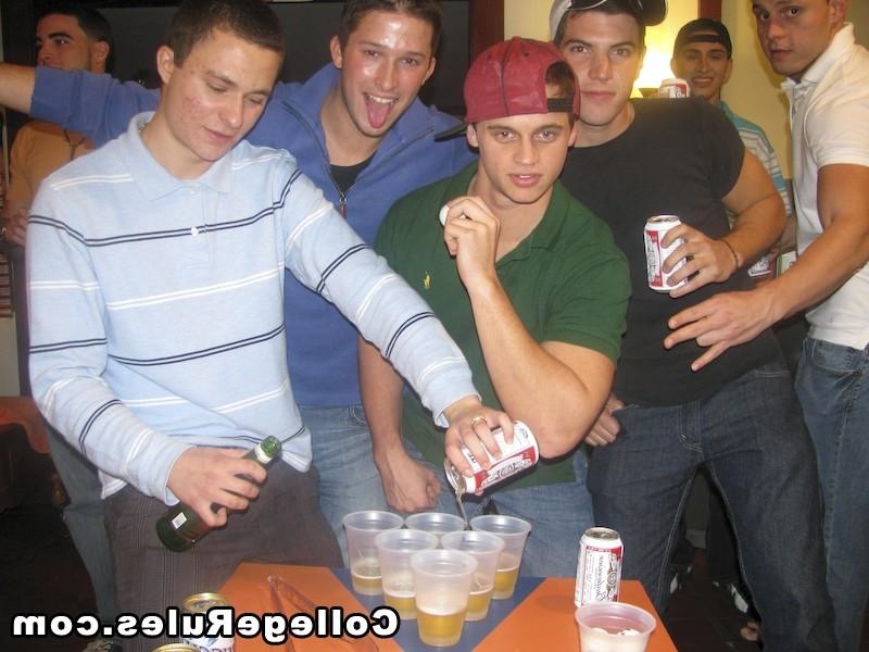16P Watch hot double cock sucking group sex college dorm party