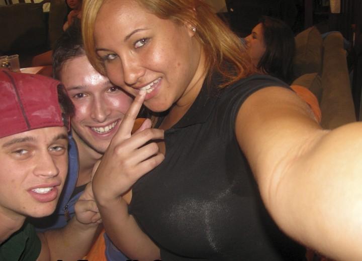 16P Awesome college babe gangbang party at my college dorm