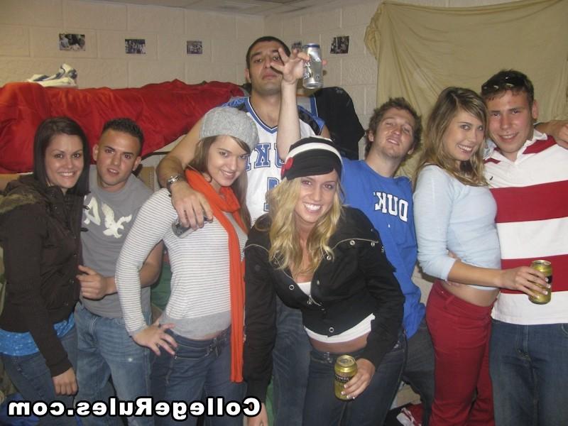 16P Beautiful chicks get penetrated at dirty hardcore party