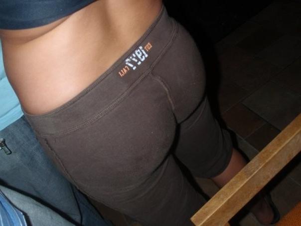 15P Smiling young brunette teen does a hot deep blowjob
