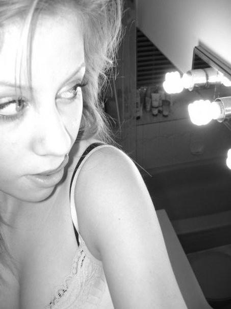 15P Amazing busty blonde teen showing tits and her secret place