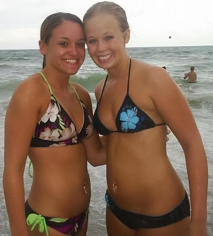 15P Amazing busty blonde teen showing tits and her secret place