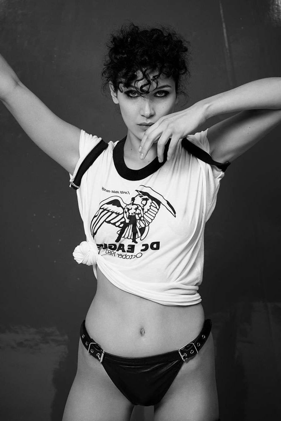11P Bella Hadid Is Hell Bent For Leather