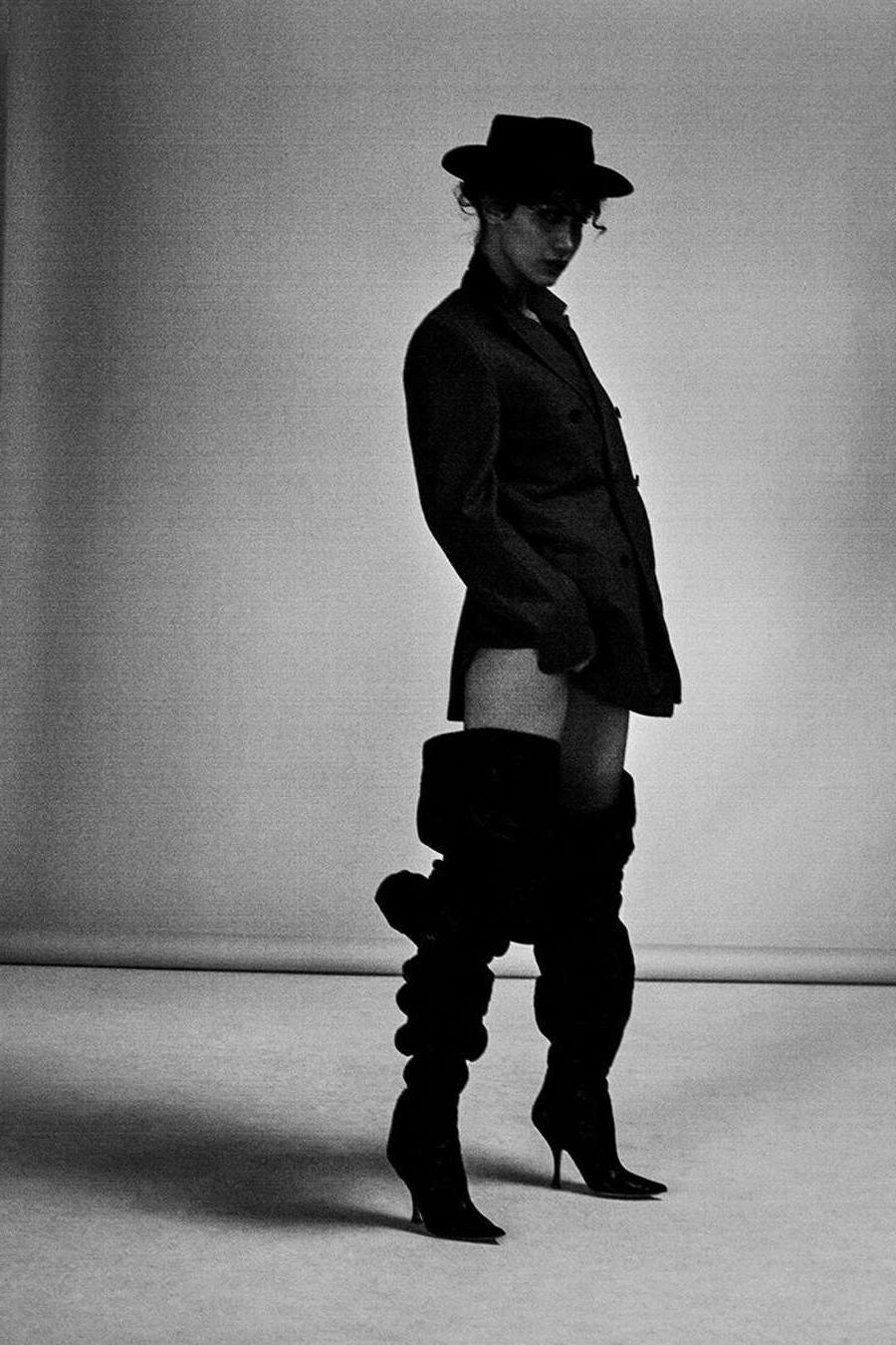11P Bella Hadid Is Hell Bent For Leather