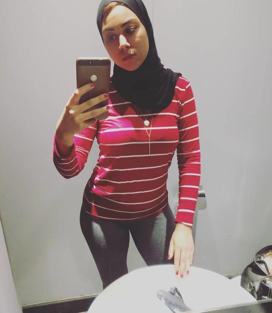 25P Ghada tarek sexy hijab fitness