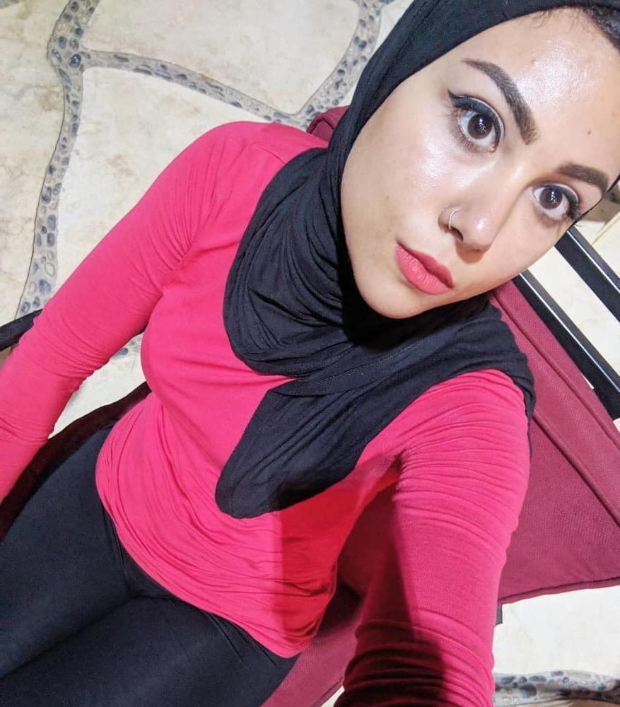 25P Ghada tarek sexy hijab fitness