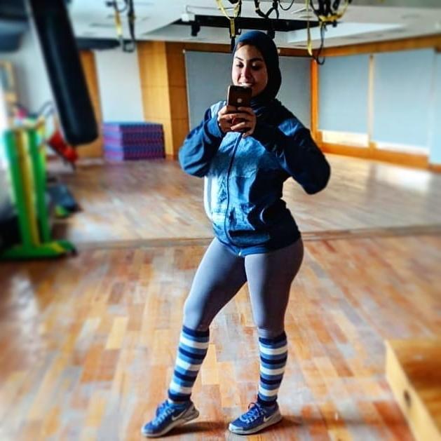 20P Ghada tarek sexy hijab fitness 2