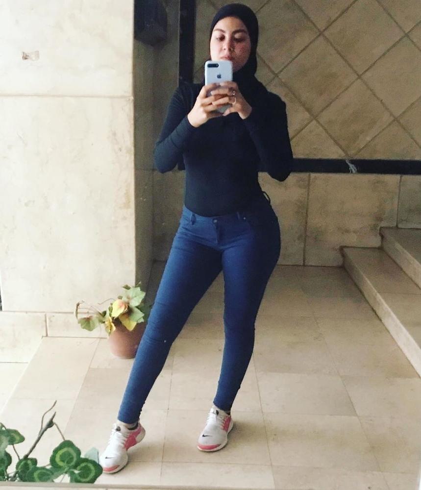 20P Ghada tarek sexy hijab fitness 2