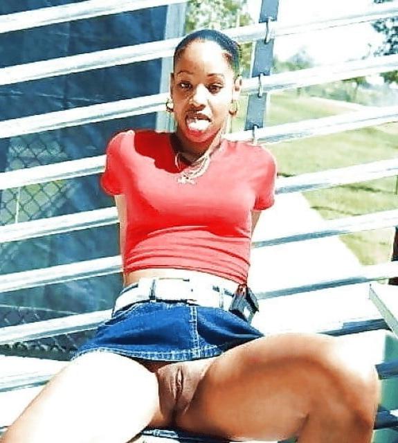 25P Black Women Public, Outside, Flashing 17